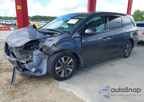 2014 Honda Odyssey Touring/Touring Elite z USA, uszkodzony, nr VIN 5FNRL5H98EB105795